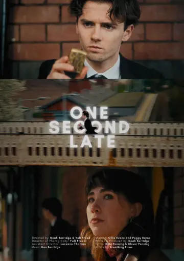 Plakat do filmu "ONE SECOND LATE" #1143686