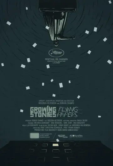 Plakat do filmu "Growing Stones, Flying Papers" #919978