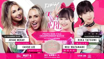 Zasłona do filmu "TJPW YES！ WONDERLAND 