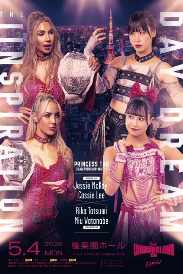 Plakat do filmu "TJPW YES！ WONDERLAND 