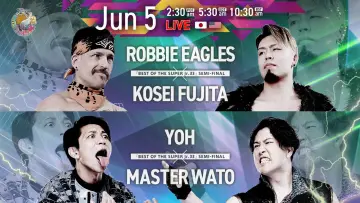 Zasłona do filmu "NJPW Best of the Super Junior 33 - Day 13" #917519