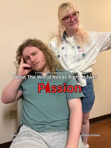 What The World Needs Right Now Is Passion plakat