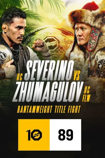Plakat do filmu "OKTAGON 89: Severino vs. Zhumagulov" #920191
