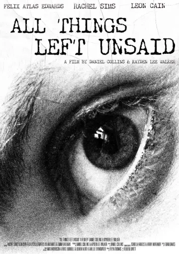 All Things Left Unsaid plakat