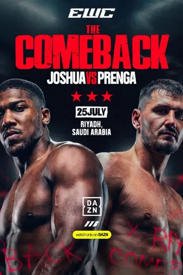 Plakat do filmu "Anthony Joshua vs. Kristian Prenga" #983480