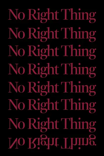 Plakat do filmu "No Right Thing" #823965