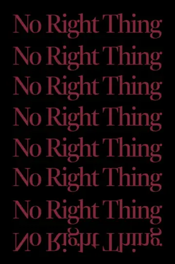 Plakat do filmu "No Right Thing" #823966