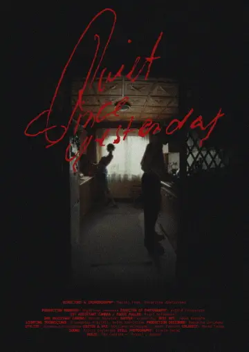 Plakat do filmu "Quiet Since Yesterday" #849114