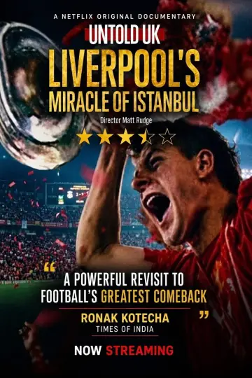 Plakat do filmu "Sportowe opowieści z Wielkiej Brytanii: Cud Liverpoolu w Stambule" #1650429