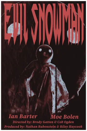 Evil Snowman plakat