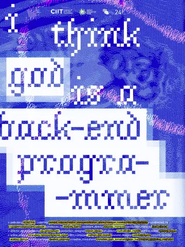Plakat do filmu "i think god is a back-end programmer" #826273