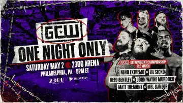 Zasłona do filmu "GCW: One Night Only 2026 (Philadelphia)" #823132
