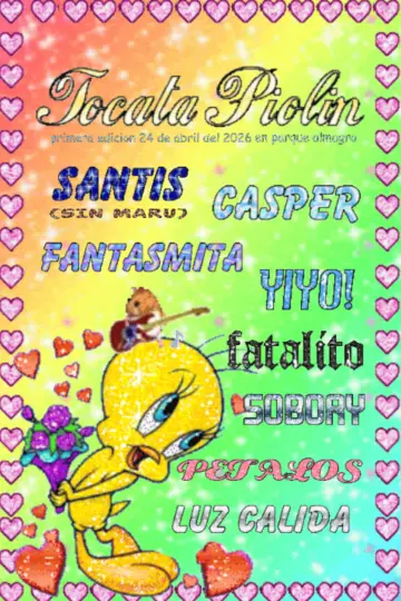 Tocata Piolin plakat