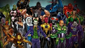 Zasłona do filmu "Super-Villains: Justice League Masterminds of Crime" #981503