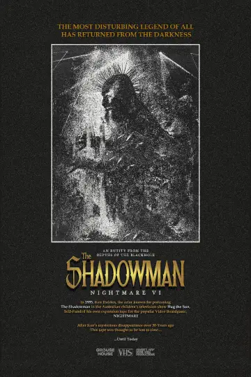 Plakat do filmu "The Shadowman