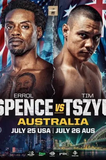 Plakat do filmu "Errol Spence Jr. vs. Tim Tszyu" #1168104