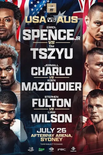 Plakat do filmu "Errol Spence Jr. vs. Tim Tszyu" #1168105