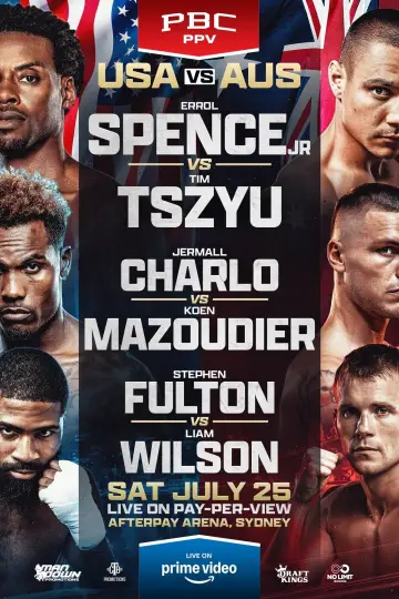 Plakat do filmu "Errol Spence Jr. vs. Tim Tszyu" #1168109