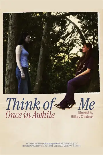 Plakat do filmu "Think of Me Once in Awhile" #846804