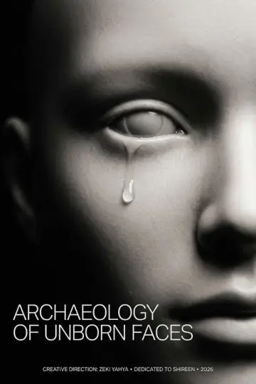 ARCHAEOLOGY OF UNBORN FACES plakat