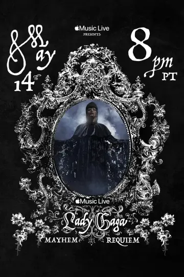 Plakat do filmu "Apple Music Live: Lady Gaga MAYHEM Requiem" #816229