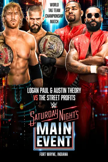 Plakat do filmu "Saturday Night