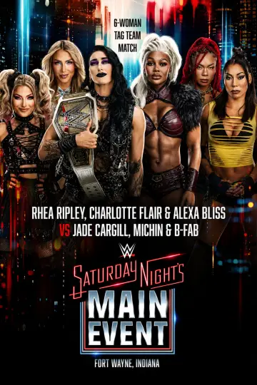 Plakat do filmu "Saturday Night
