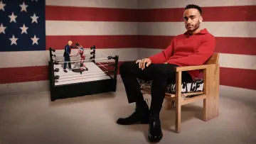 Zasłona do filmu "Wrestling with Trump" #820513