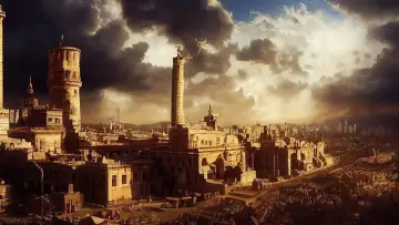Zasłona do filmu "Babylone le mystère de la tour de Babel" #857068