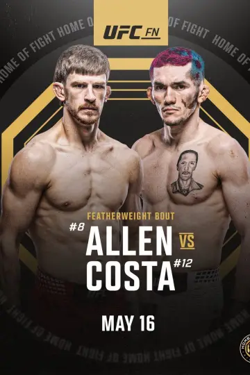 Plakat do filmu "UFC Fight Night 276: Allen vs. Costa" #835805
