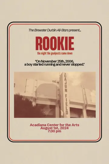 Plakat do filmu "Rookie: The Night the Goalposts Came Down" #826286