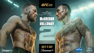Zasłona do filmu "UFC 329: McGregor vs. Holloway 2" #915608