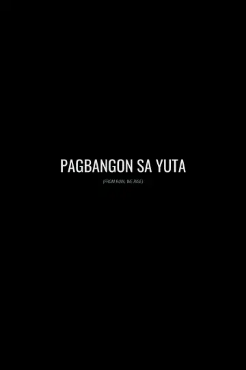 Pagbangon sa yuta plakat