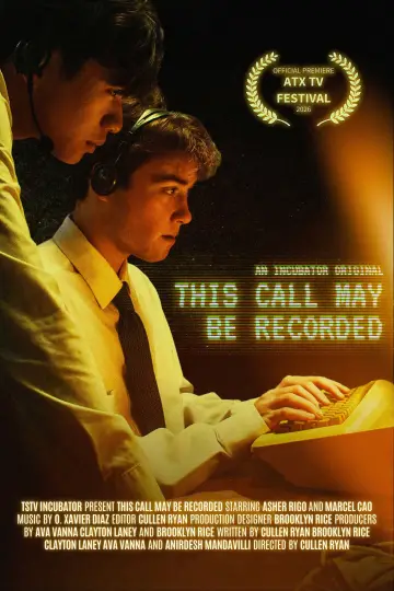 Plakat do filmu "This Call May Be Recorded" #837757