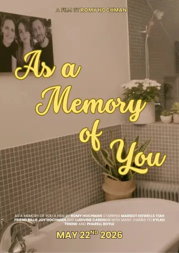 As a Memory of You plakat