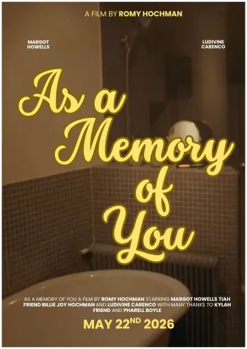 Plakat do filmu "As a Memory of You" #825071