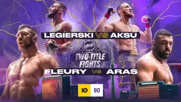 Zasłona do filmu "OKTAGON 90: Fleury vs. Aras" #1533092