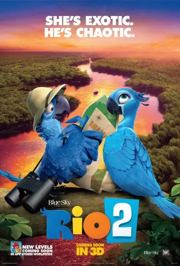 Plakat do filmu "Rio 2" #1893680