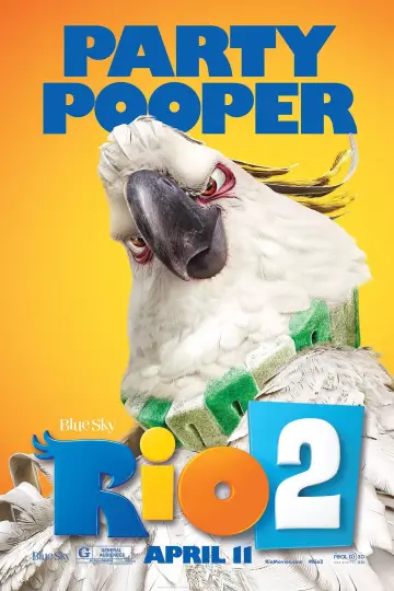 Plakat do filmu "Rio 2" #63649