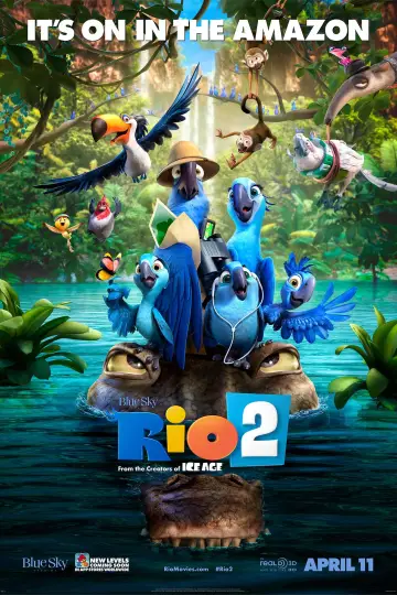 Plakat do filmu "Rio 2" #63650