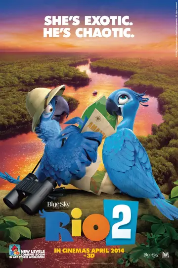 Plakat do filmu "Rio 2" #63651