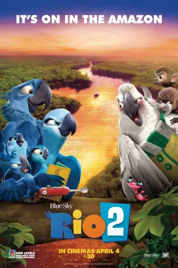 Plakat do filmu "Rio 2" #63652