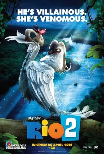 Plakat do filmu "Rio 2" #63655
