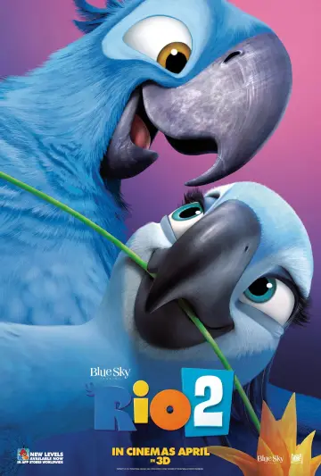 Plakat do filmu "Rio 2" #636878