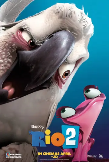 Plakat do filmu "Rio 2" #636879