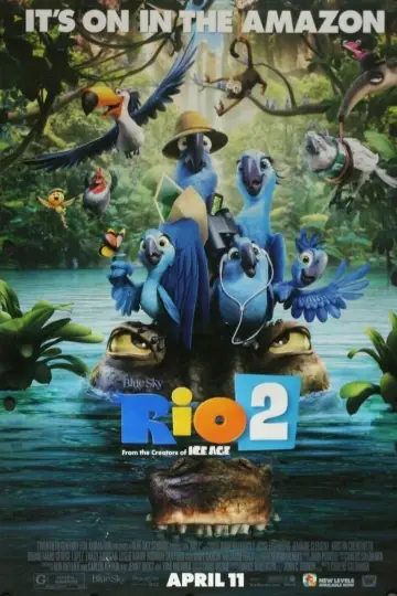 Plakat do filmu "Rio 2" #636884