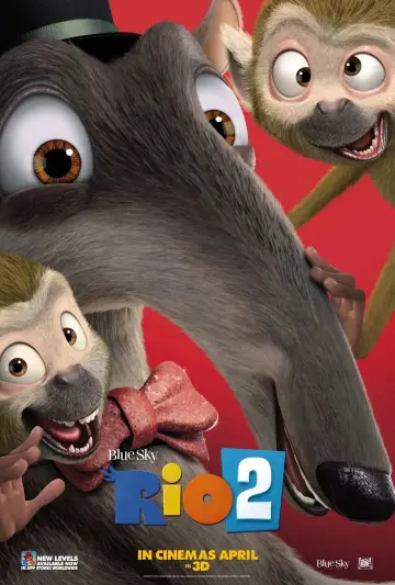 Plakat do filmu "Rio 2" #636885