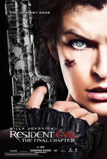 Plakat do filmu "Resident Evil: Ostatni Rozdział" #303080