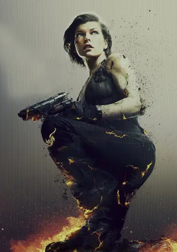 Plakat do filmu "Resident Evil: Ostatni Rozdział" #303090