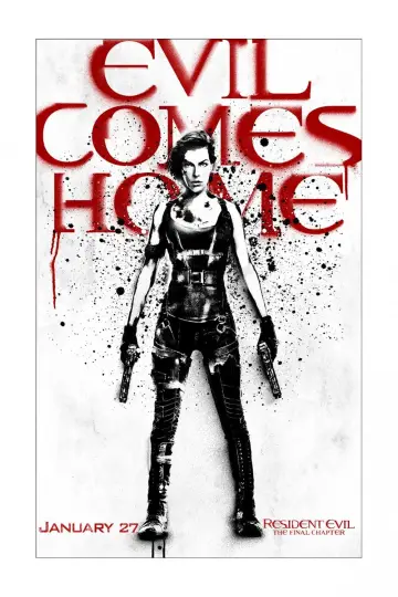 Plakat do filmu "Resident Evil: Ostatni Rozdział" #691536